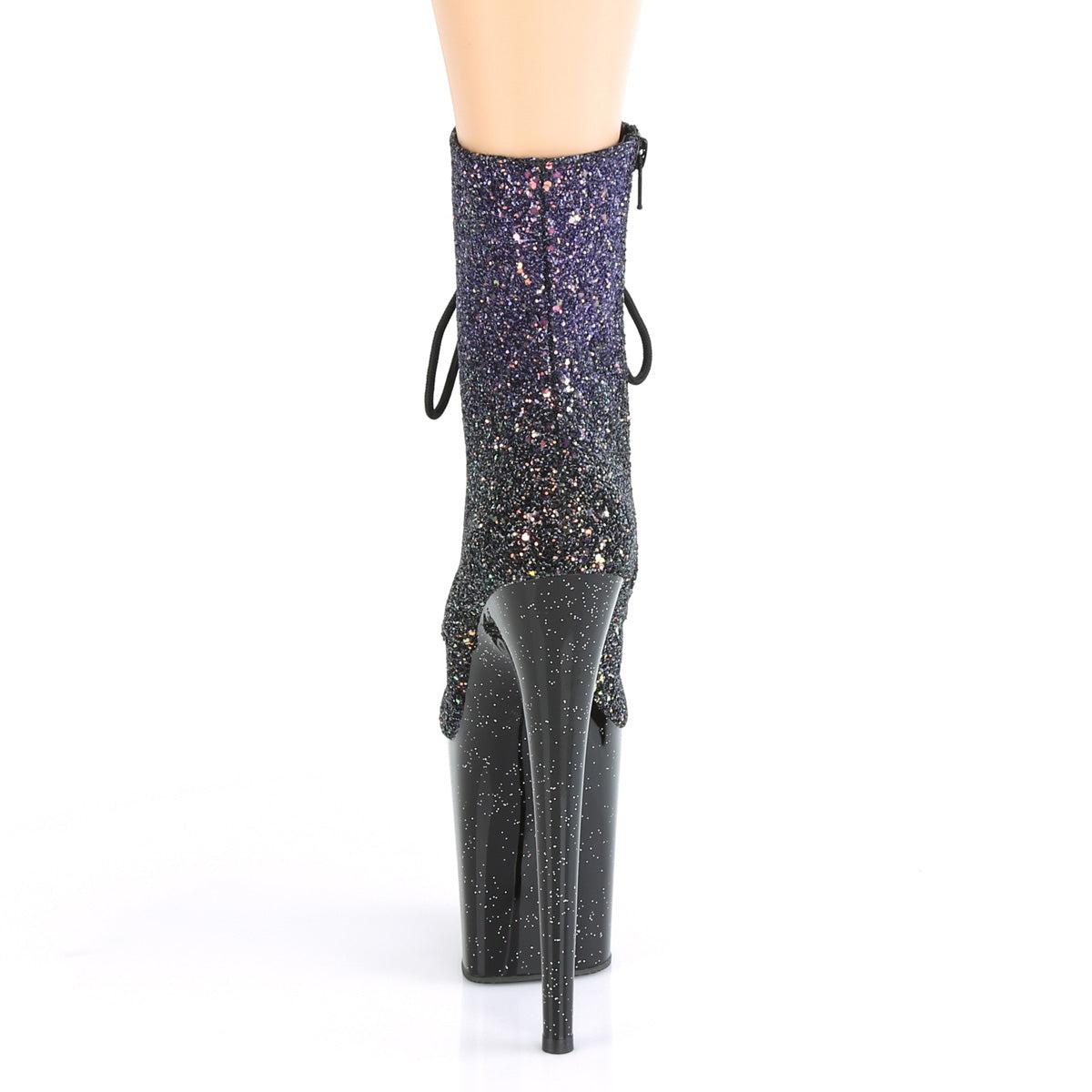 Pleaser Bottines pour femmes FLAMINGO-1020ombg Multi Glitter / BLK