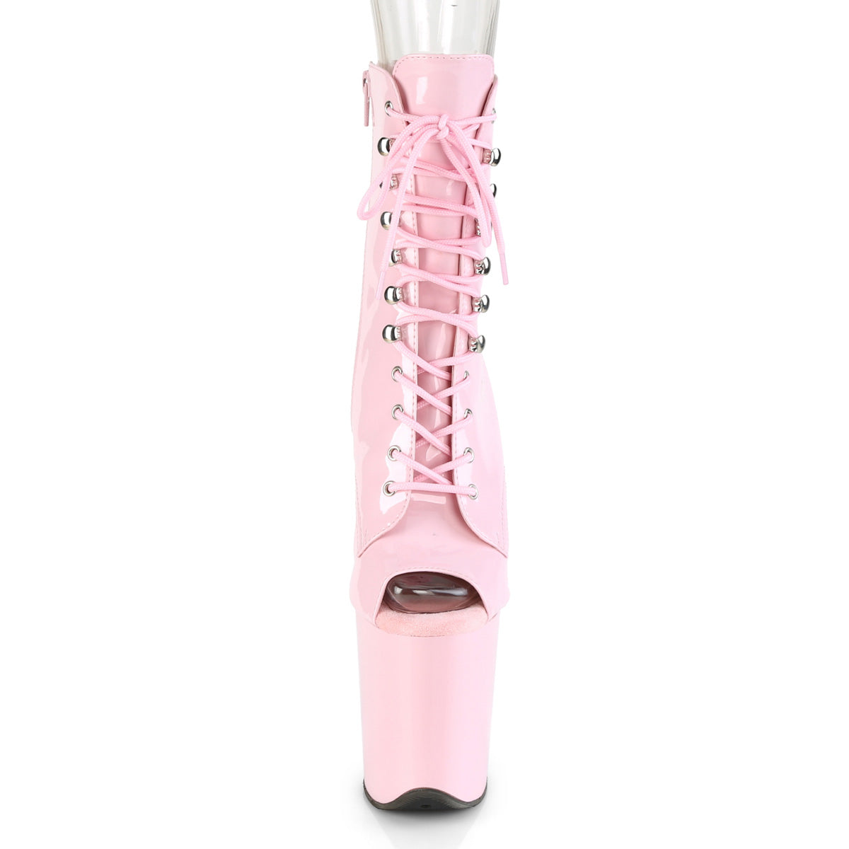 Pleaser Bottines pour femmes FLAMINGO-1021 B. Pat / b rose. Rose