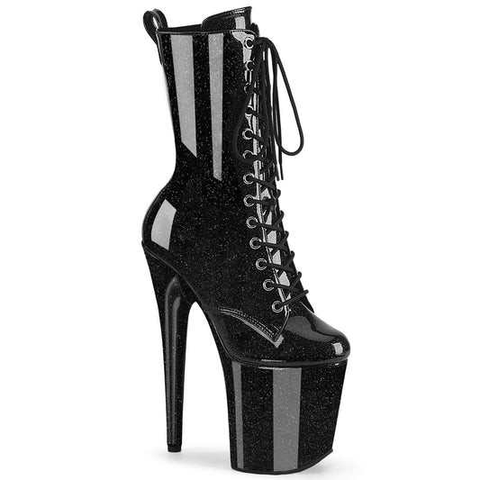 Pleaser   FLAMINGO-1040gp blk paillette pat / m