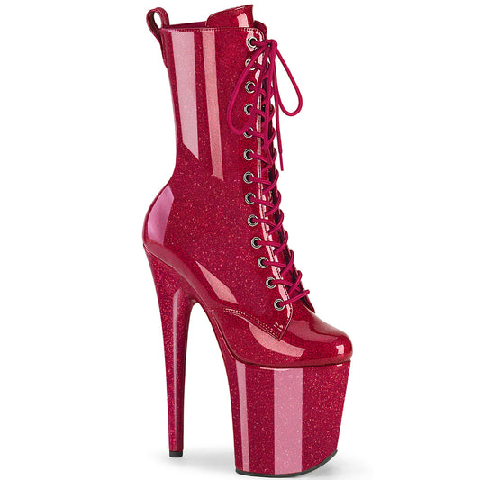 Pleaser   FLAMINGO-1040gp Fuchsia paillette Pat / M