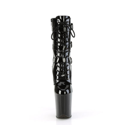 Pleaser   FLAMINGO-1043 BLK PAT / BLK