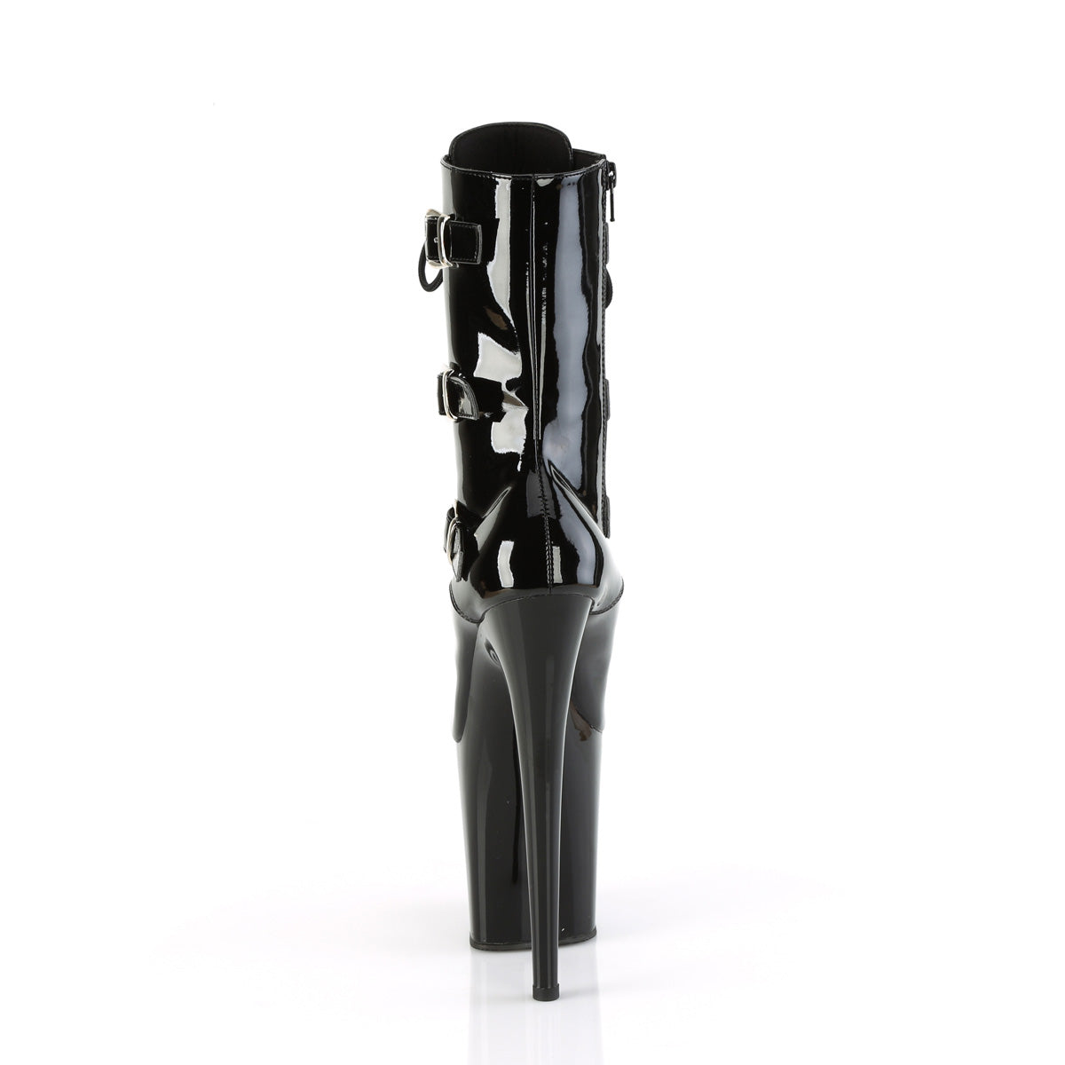 Pleaser   FLAMINGO-1043 BLK PAT / BLK