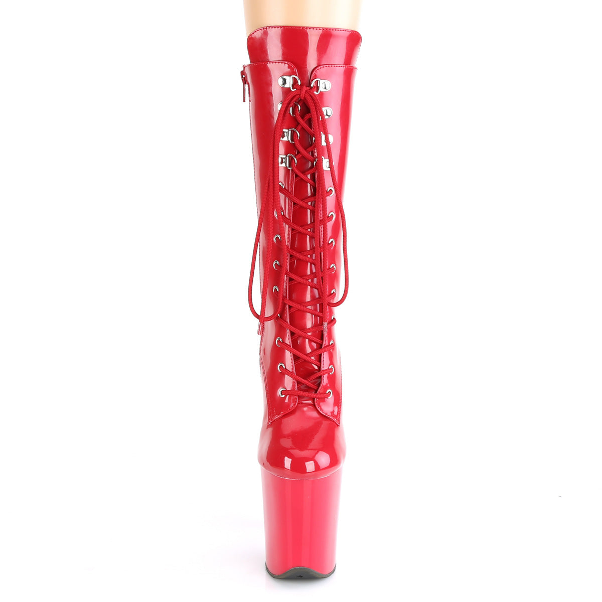 Pleaser Bottines pour femmes FLAMINGO-1050 Pat rouge / rouge