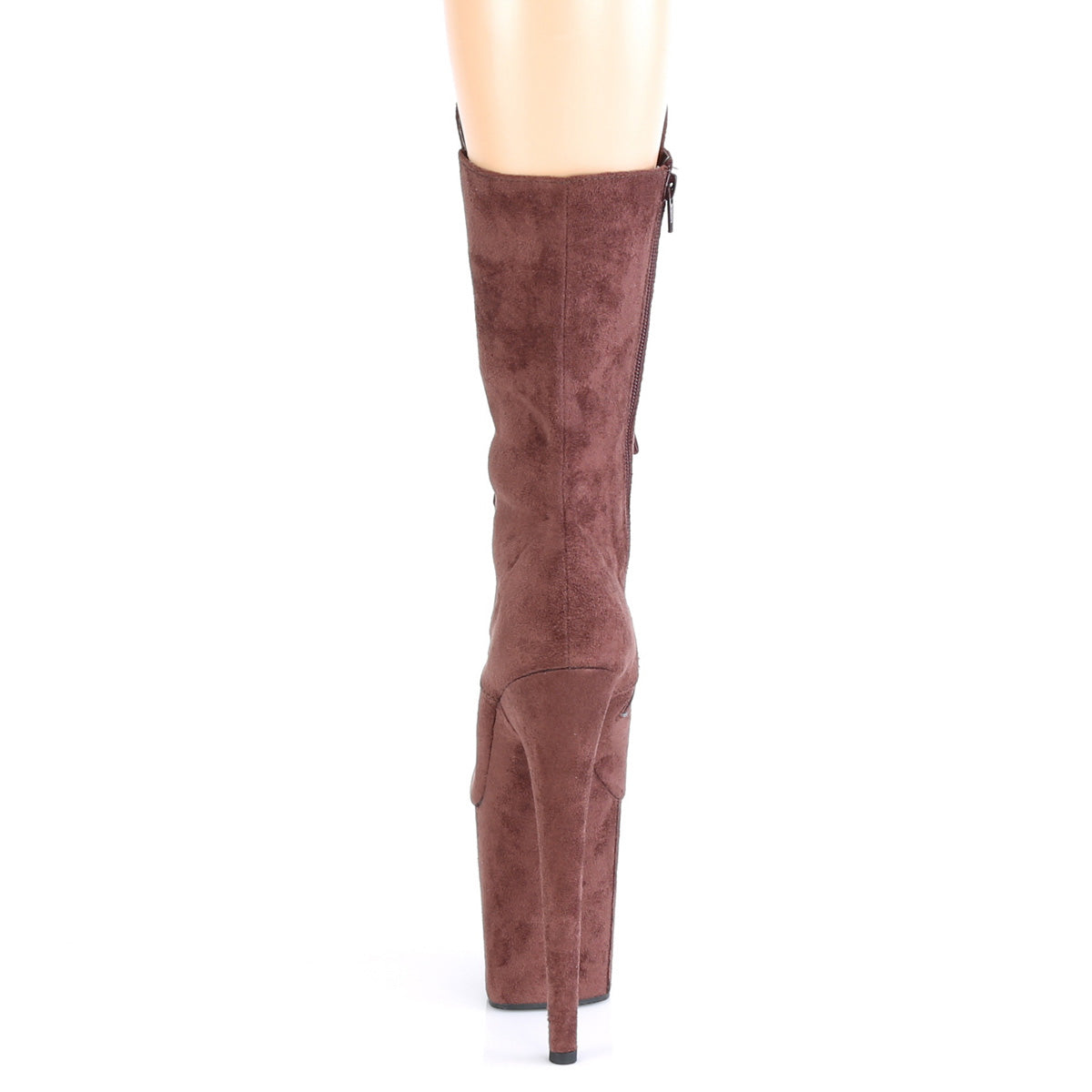 Pleaser Bottines pour femmes FLAMINGO-1050FS Brown Faux Suisse / Brown Faux Suisse