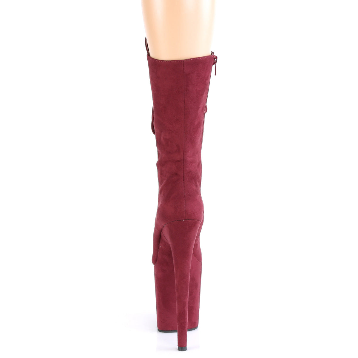 Pleaser Bottines pour femmes FLAMINGO-1050FS Bourgogne Faux Suisse / Bourgogne Faux Suisse