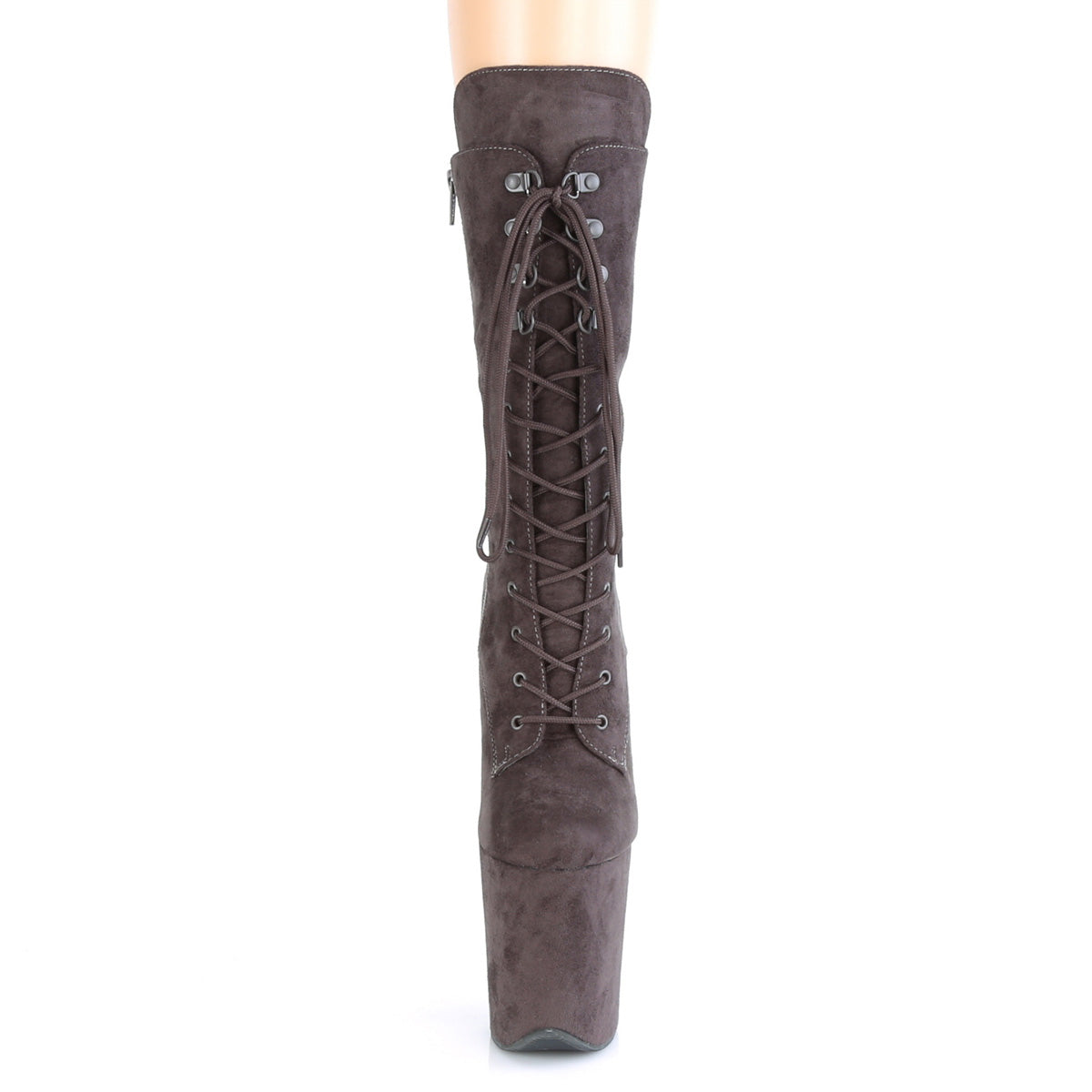 Pleaser Bottines pour femmes FLAMINGO-1050FS Midnight Grey F.Sueded / Midnight Grey F.Suede