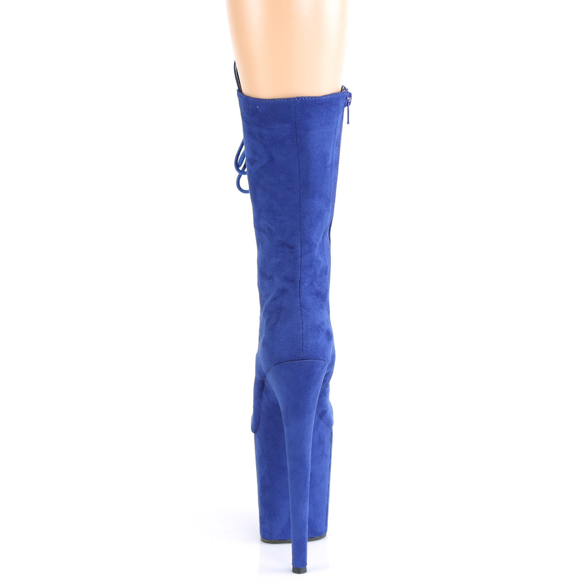 Pleaser Bottines pour femmes FLAMINGO-1050FS Royal Blue Faux daim / daim bleu royal bleu