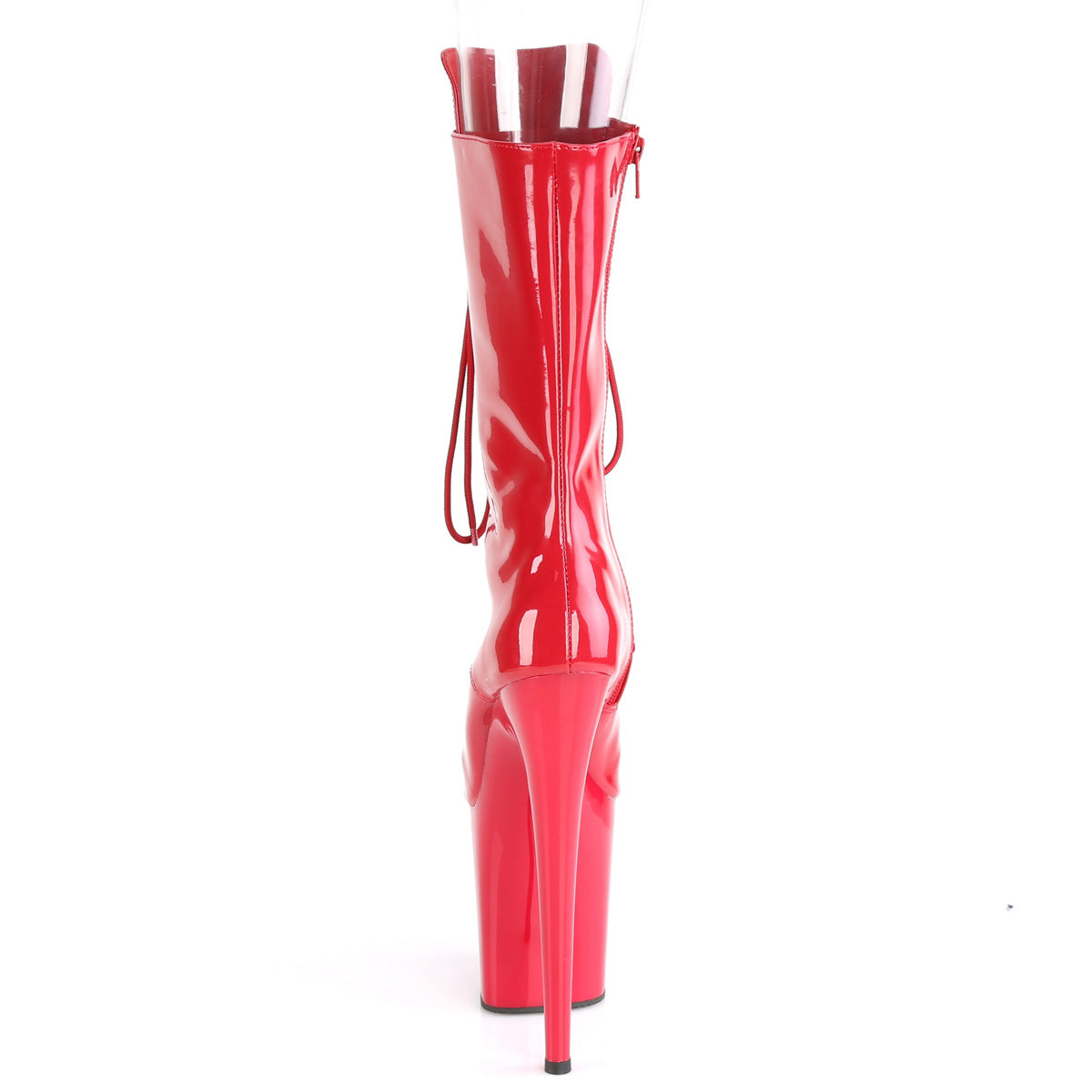 Pleaser Bottines pour femmes FLAMINGO-1051 Pat rouge / rouge