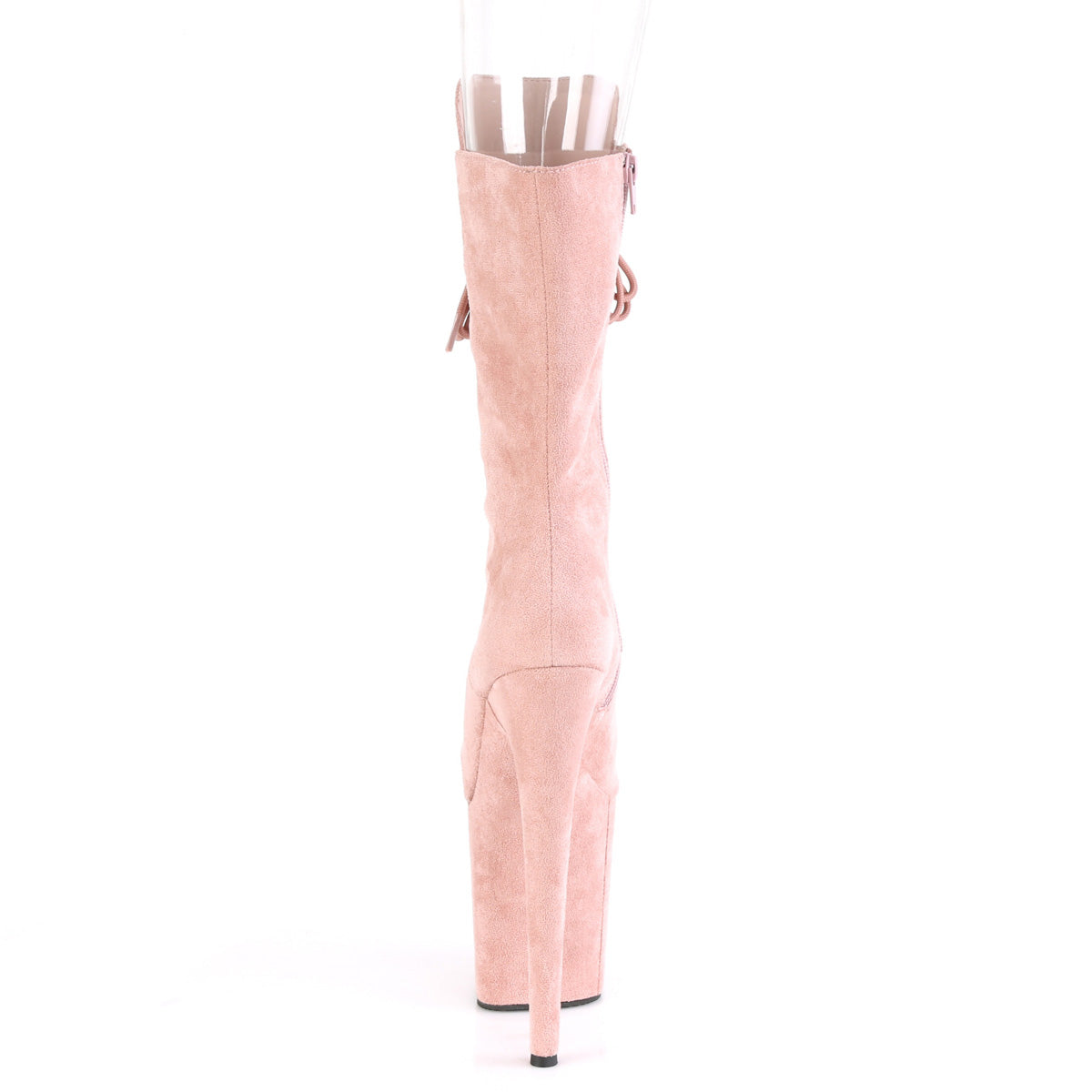 Pleaser Bottines pour femmes FLAMINGO-1051fs poussiéreux blush F. daim / blush poussiéreux F. daim
