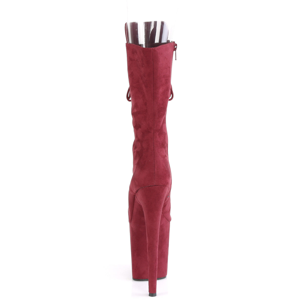 Pleaser Bottines pour femmes FLAMINGO-1051FS Bourgogne Faux Suisse / Bourgogne Faux Suisse