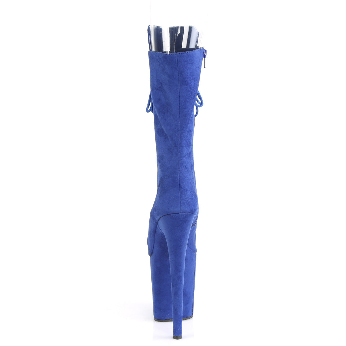 Pleaser Bottines pour femmes FLAMINGO-1051FS Royal Blue Faux Suisse / Suede Blue Royal Blue