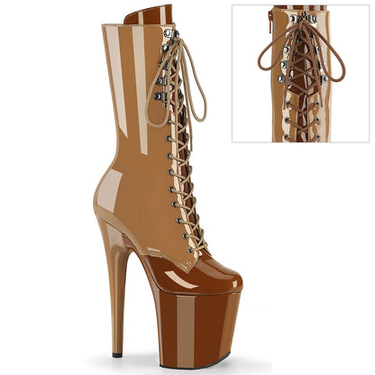 Pleaser   FLAMINGO-1054DC Caramel Pat / Toffee Caramel Toffee-Caramel