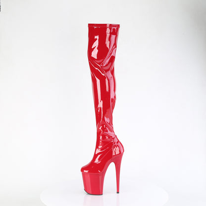 Pleaser   FLAMINGO-3000 Red Str Pat / Red