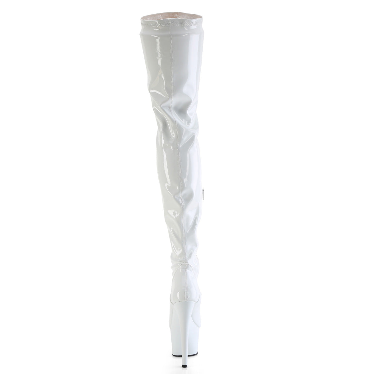 Pleaser   FLAMINGO-3000 wht str pat / wht