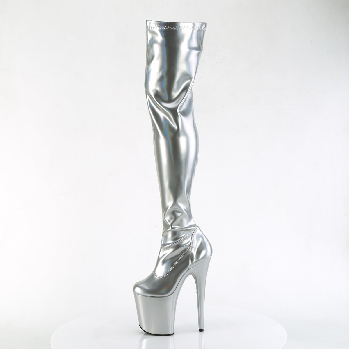 Pleaser   FLAMINGO-3000HWR SLV Str. Holo / slv holo