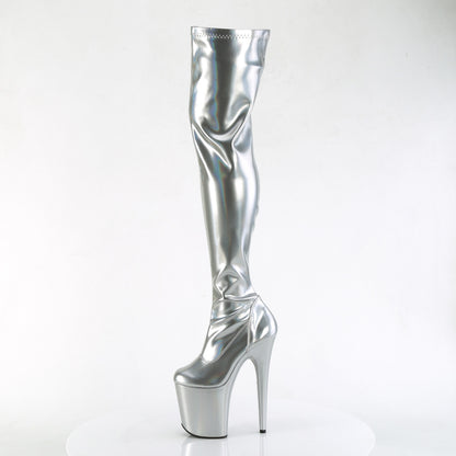 Pleaser   FLAMINGO-3000HWR SLV Str. Holo / slv holo