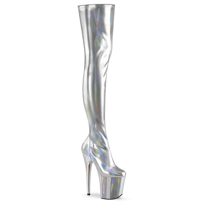 Pleaser   FLAMINGO-3000HWR SLV Str. Holo / slv holo