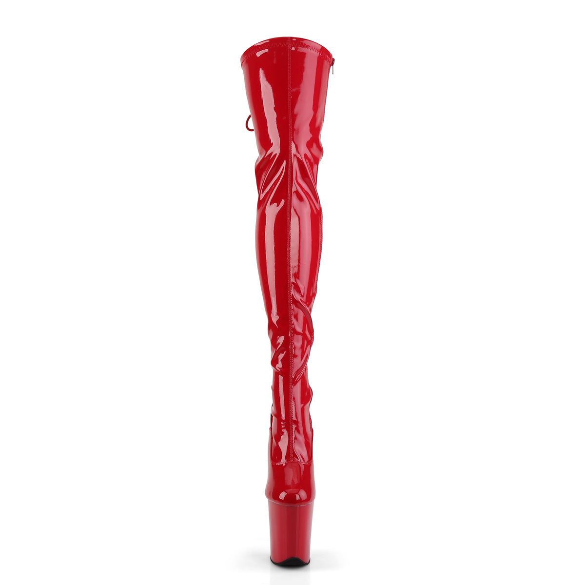 Pleaser Bottes pour femmes FLAMINGO-3063 rouge str pat / rouge