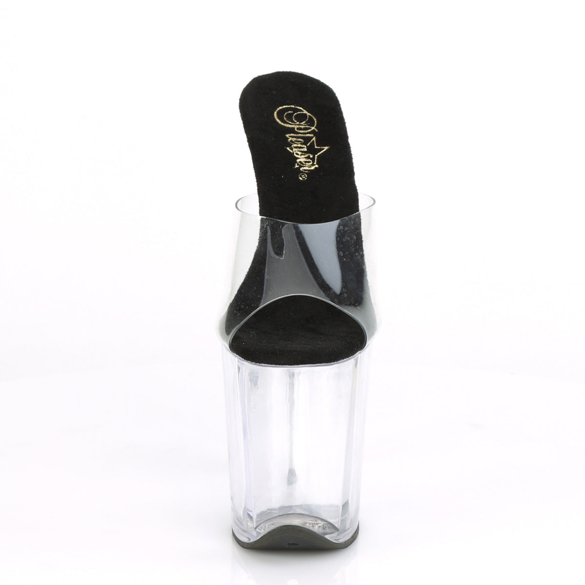 Pleaser Sandales pour femmes FLAMINGO-801 CLR-BLK / CLR