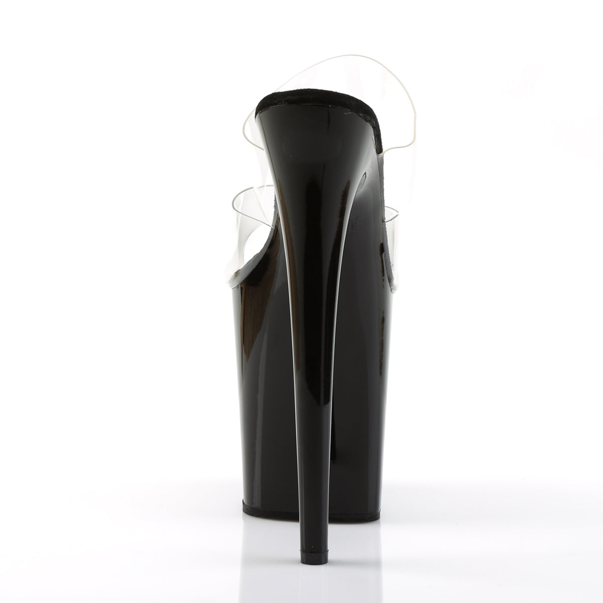 Pleaser Sandales pour femmes FLAMINGO-802 CLR / BLK