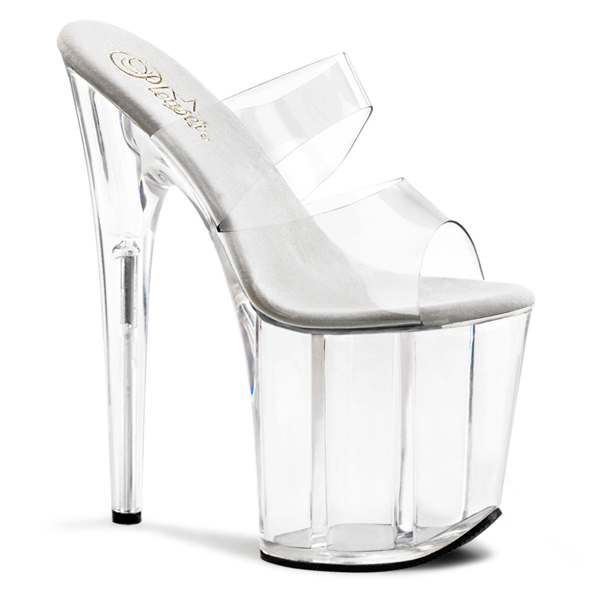 Pleaser Sandales pour femmes FLAMINGO-802 CLR / CLR