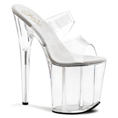 Pleaser Sandales pour femmes FLAMINGO-802 CLR / CLR