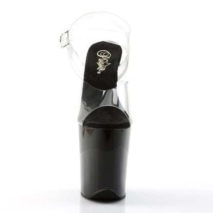 Pleaser Sandales pour femmes FLAMINGO-808 CLR / BLK