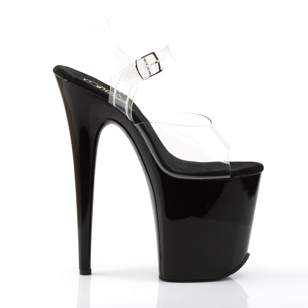 Pleaser Sandales pour femmes FLAMINGO-808 CLR / BLK
