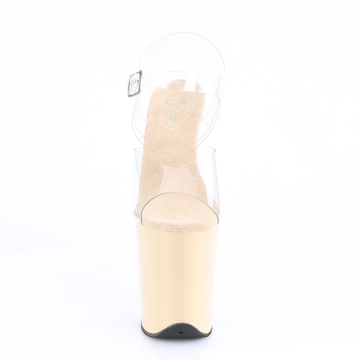 Pleaser Sandales pour femmes FLAMINGO-808 CLR / Crème