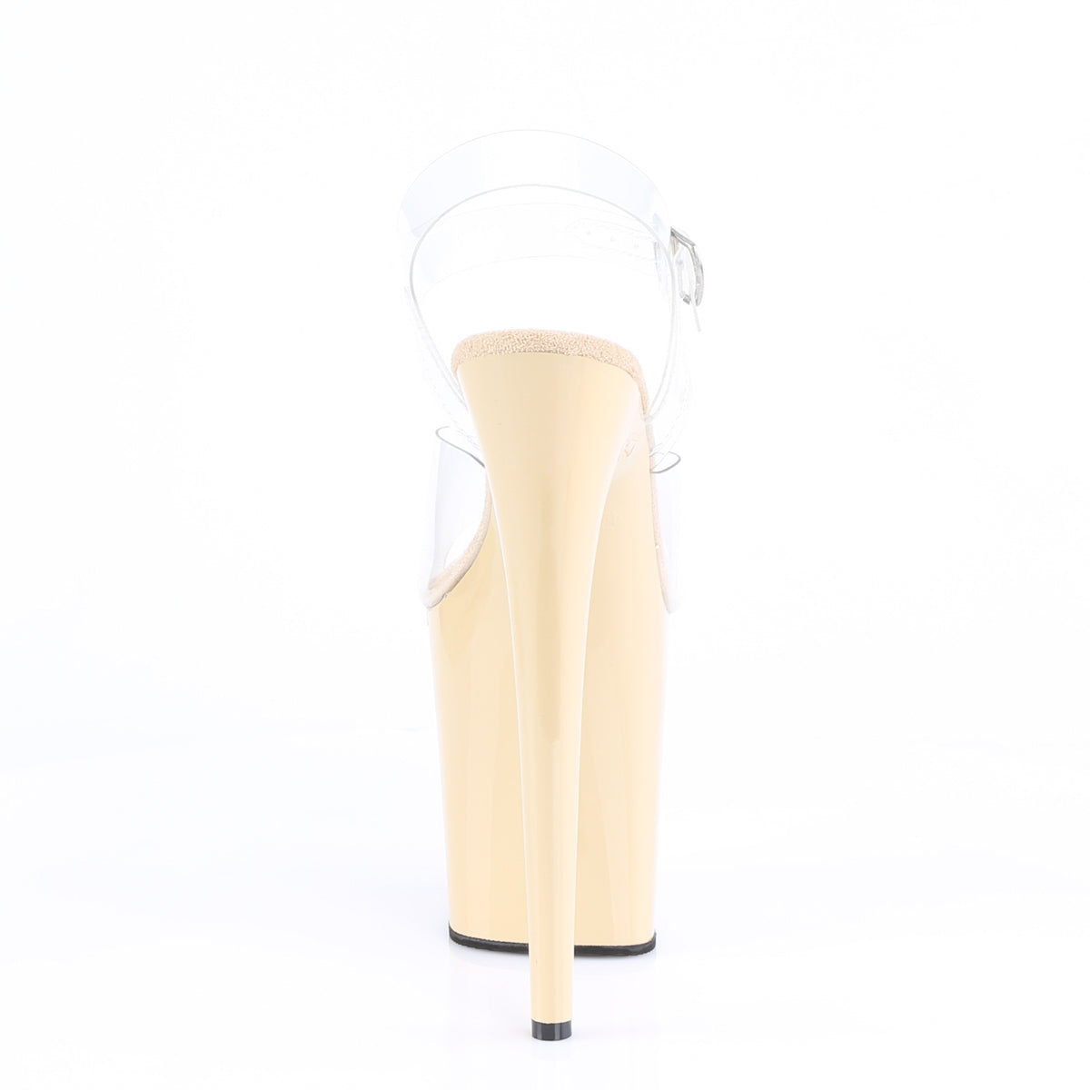 Pleaser Sandales pour femmes FLAMINGO-808 CLR / Crème
