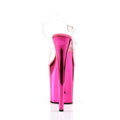 Pleaser Sandales pour femmes FLAMINGO-808 CLR / H. Chrome rose
