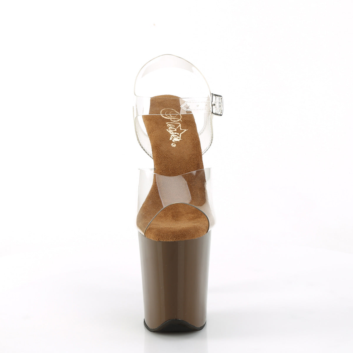 Pleaser  Des sandales FLAMINGO-808 CLR / MOCHA