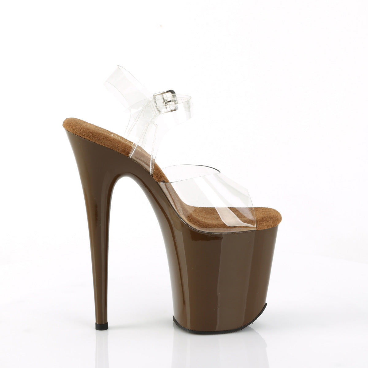Pleaser  Des sandales FLAMINGO-808 CLR / MOCHA