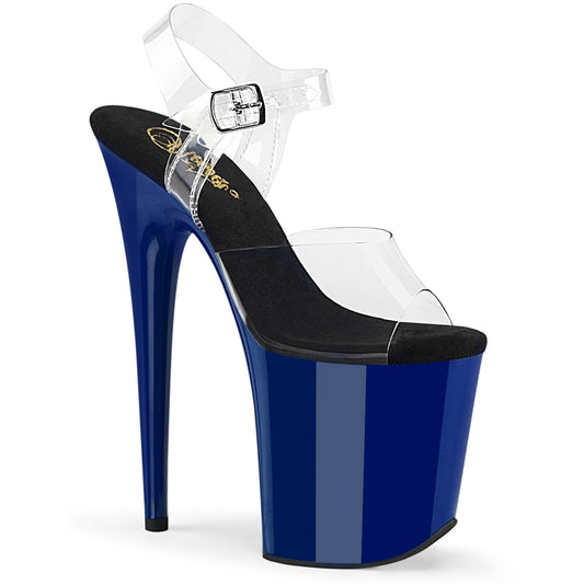 Pleaser  Des sandales FLAMINGO-808 CLR / bleu royal