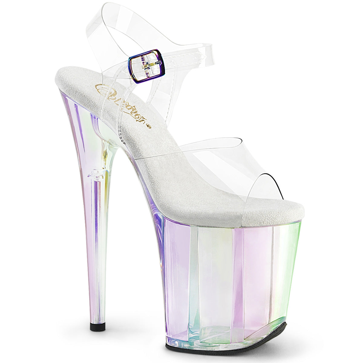 Pleaser   FLAMINGO-808HT CLR / HOLO TINTÉ