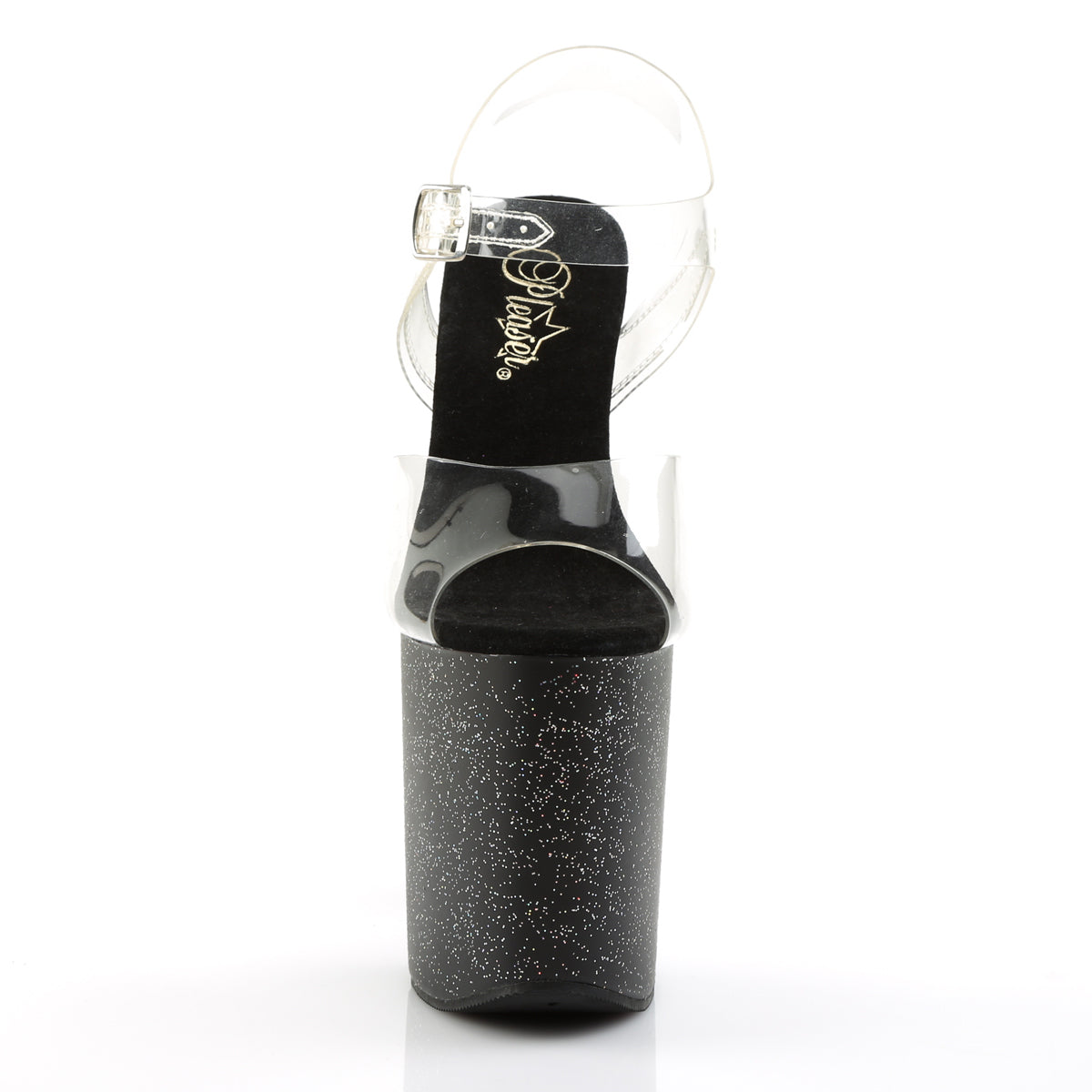 Pleaser Sandales pour femmes FLAMINGO-808mg CLR / BLK