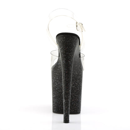 Pleaser Sandales pour femmes FLAMINGO-808mg CLR / BLK