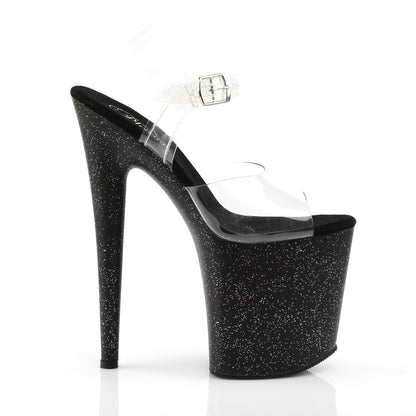 Pleaser Sandales pour femmes FLAMINGO-808mg CLR / BLK