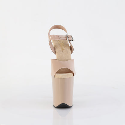 Pleaser Sandales pour femmes FLAMINGO-808n crème (gelée) TPU / crème
