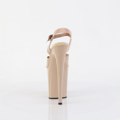 Pleaser Sandales pour femmes FLAMINGO-808n crème (gelée) TPU / crème