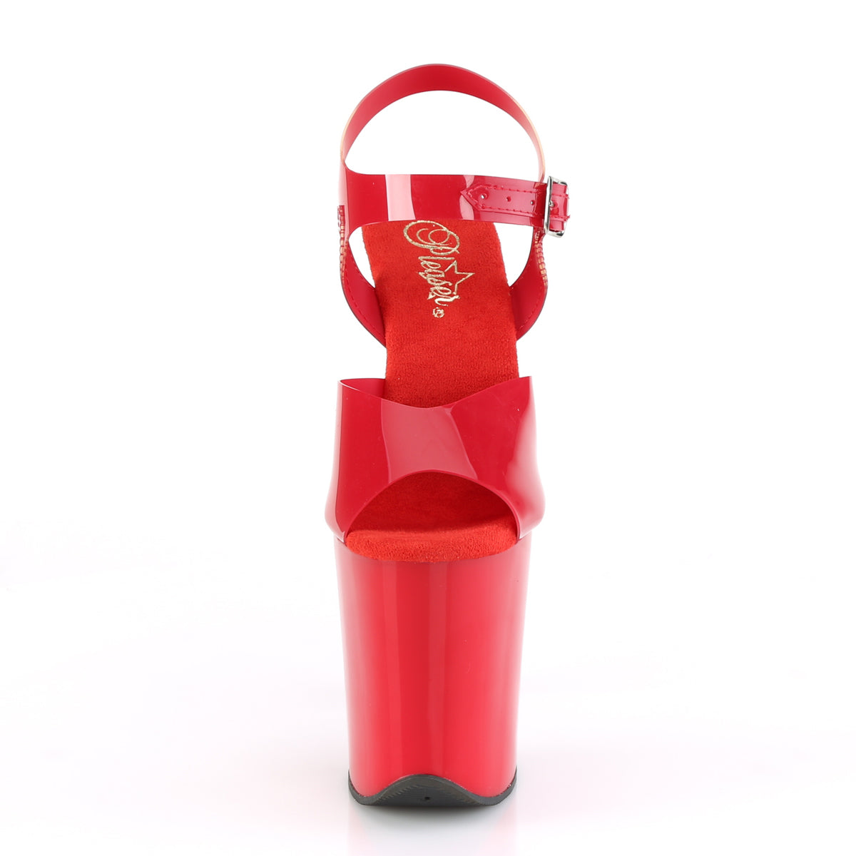 Pleaser Sandales pour femmes FLAMINGO-808n rouge rouge (gelée) TPU / rouge
