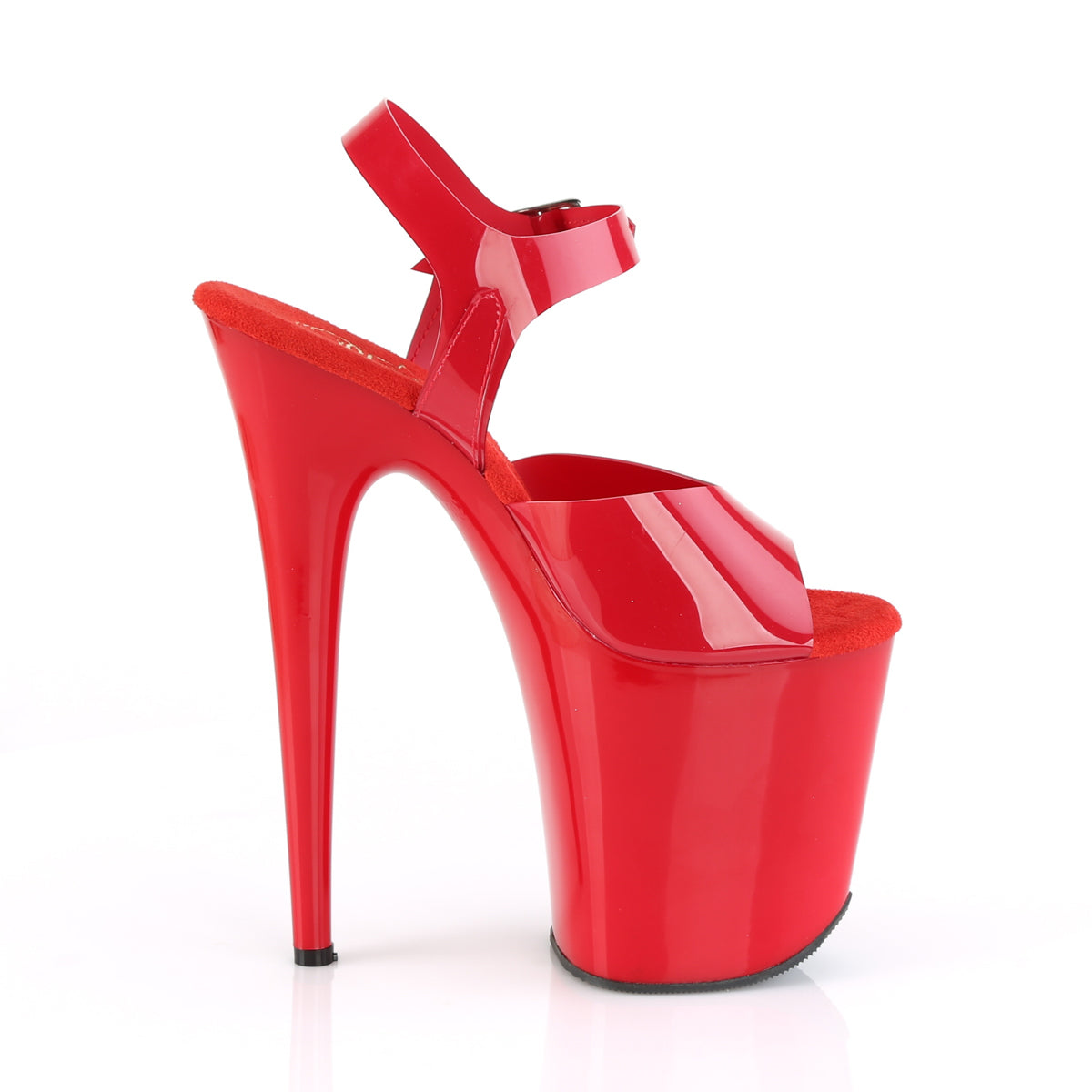 Pleaser Sandales pour femmes FLAMINGO-808n rouge rouge (gelée) TPU / rouge