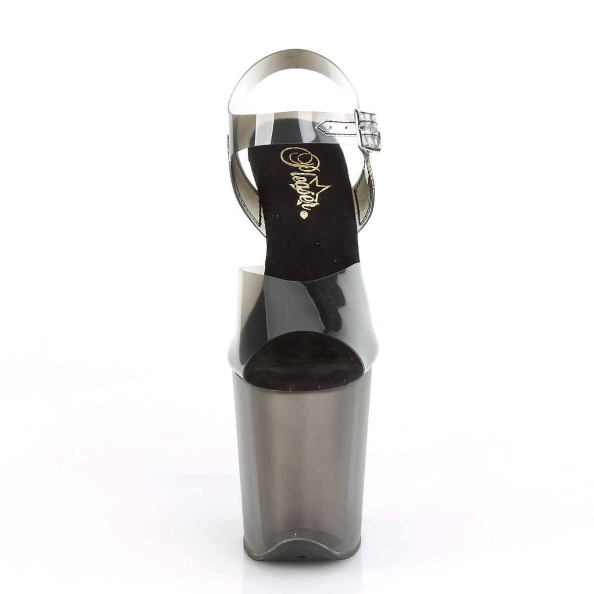 Pleaser Sandales pour femmes FLAMINGOTPU à gradient -808n-T BLK TPU / fumée teinté