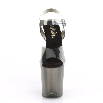 Pleaser Sandales pour femmes FLAMINGOTPU à gradient -808n-T BLK TPU / fumée teinté