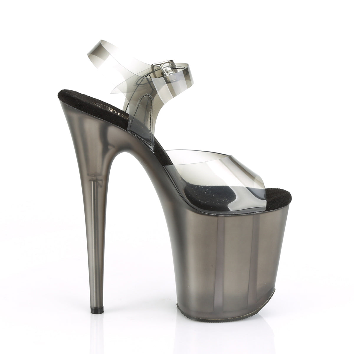 Pleaser Sandales pour femmes FLAMINGOTPU à gradient -808n-T BLK TPU / fumée teinté