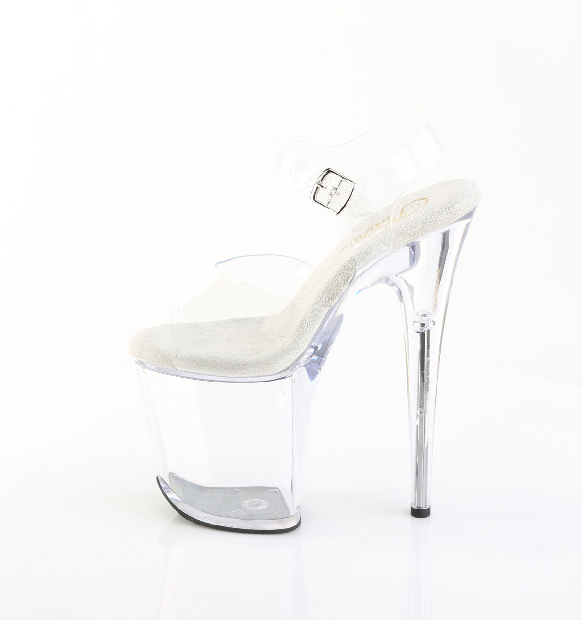 Pleaser Women's Platform Shoes FLAMINGO-808PREM Clr TPU/Clr