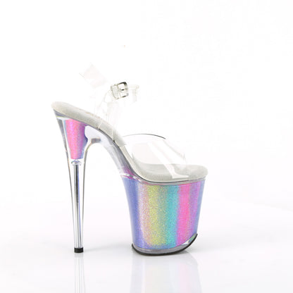 Pleaser   FLAMINGO-808RG-01 CLR /Rainbow Briller