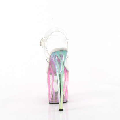 Pleaser   FLAMINGO-808RG-03 CLR /Rainbow Briller