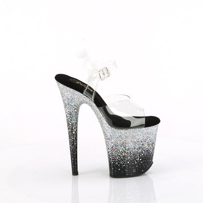 Pleaser   FLAMINGO-808SS CLR / BLK-SLV Multitter
