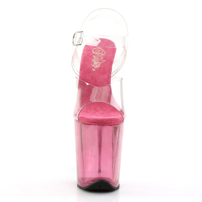 Pleaser Sandales pour femmes FLAMINGO-808t CLR / rose teinté